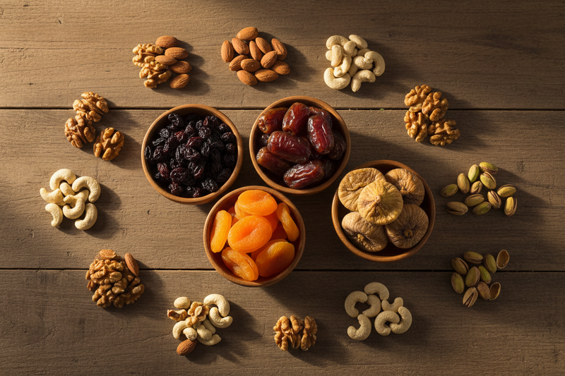 From Almonds to Dates: A Complete Guide to Popular Dry Fruits and Their Uses